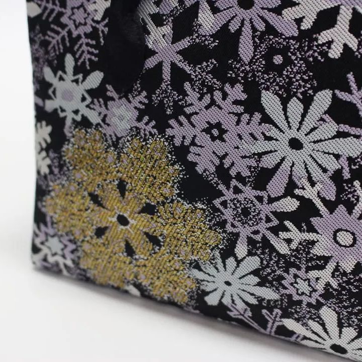 ⭕️限定品⭕️大人気‼️雪の結晶柄‼️新品未使用 ‼️京都 西陣 ⭕️限定品⭕️大人気‼️雪の結晶柄‼️新品未使用 ‼️京都 西陣