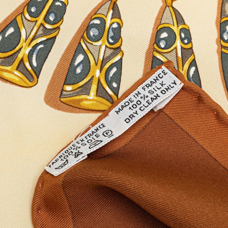 エルメス カレ90 FARURES DES SABLES 砂漠のアクセサリー