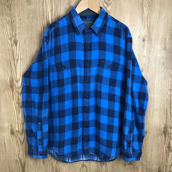 POLO COUNTRY RALPH LAUREN ポロカントリー ラルフローレン ネルシャツ 長袖シャツ サイズ メンズ L 古着 s24081119