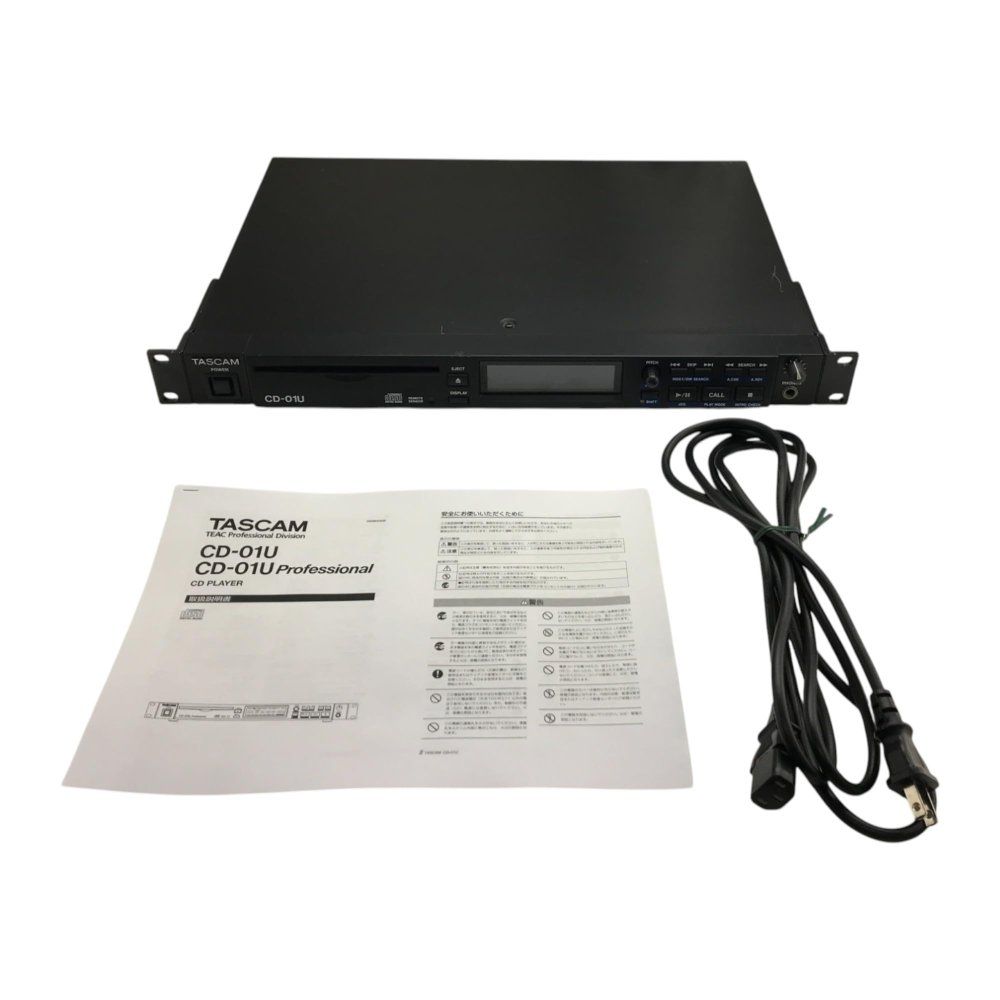 TASCAM CDプレーヤー 業務用 CD-01U - メルカリ