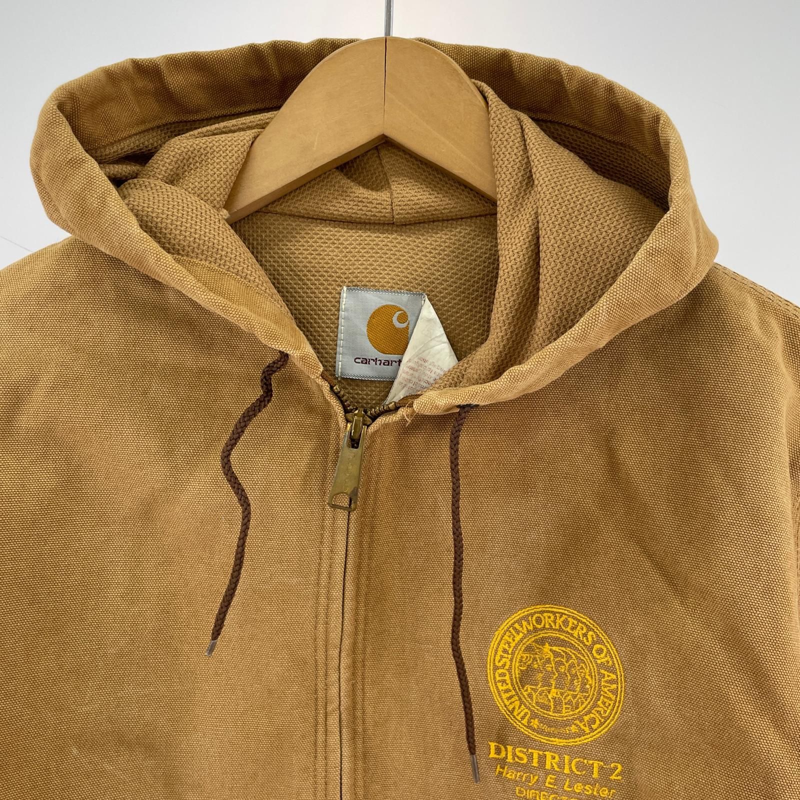 Carhartt カーハート アクティブパーカージャケット sizeMEDIUM ブラウン