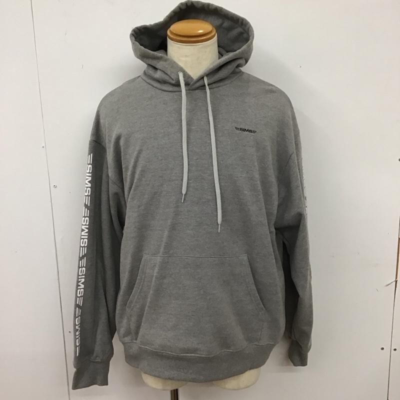 SIMS シムス パーカー 長袖 長袖パーカー フード付きパーカー プリント