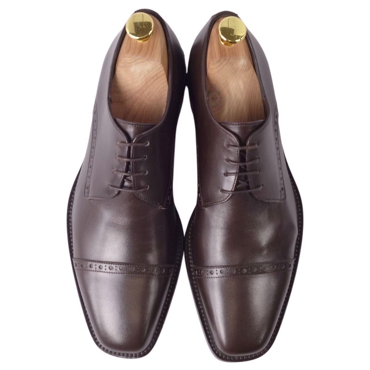エルメネジルドゼニア COUTURE Ermenegildo Zegna 革靴 ダブルモンク
