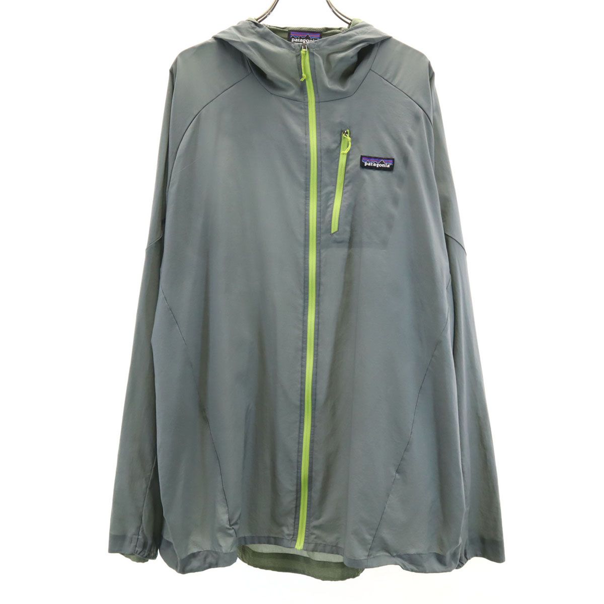 patagonia パタゴニア フーディニエア ジャケット XL グレー アウトドア 24010SP19 メンズ 古着