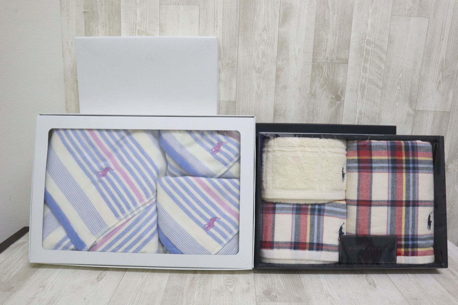 「まあ」ラルフ・ローレン タオルセット 5セット 未使用品 まとめ売り 未使用 Ralph Lauren ラルフローレン タオルセット ティスベリー