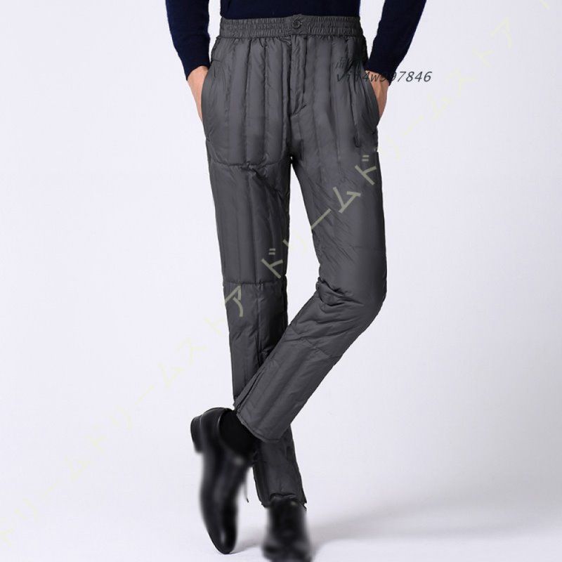 ダウンパンツ メンズ 防風 撥水 防寒 ズボン 暖パン 羽毛 ズボン パンツ アウトドアパンツ あったか 暖かい 雪かき 防寒着 ボ冬 ダウン ダウン パンツ vii4w997846