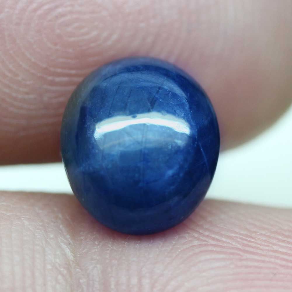 天然大粒スターサファイアルース 5.00ct:4830】Sapphire - メルカリ