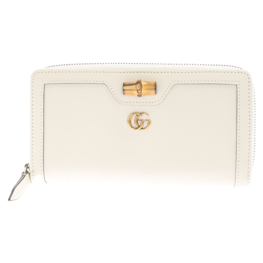 GUCCI (グッチ) ダイアナ バンブー ラウンドファスナー ロング