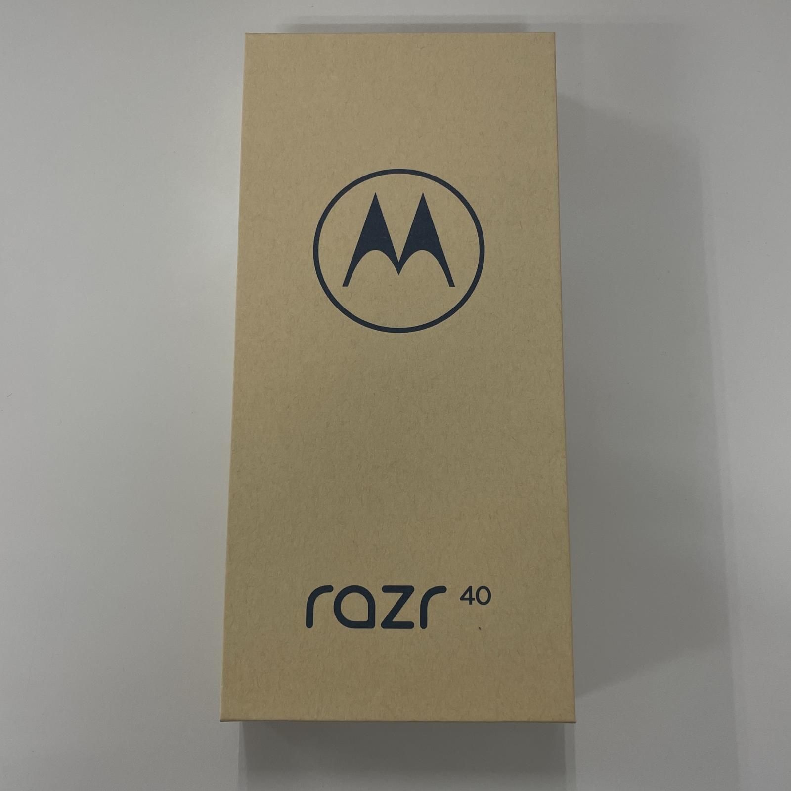 SIMフリー razr 40 motorola razr 40 バニラクリーム - メルカリ
