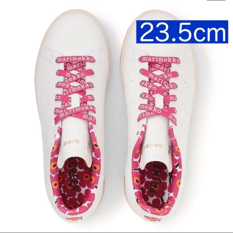 23.5】アディダス マリメッコ スニーカー スタンスミス ABCマート限定