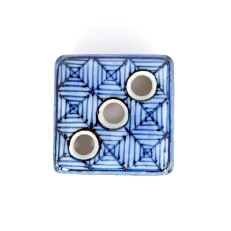 茶道具 蓋置 高野昭阿弥 祥瑞 サイコロ蓋置