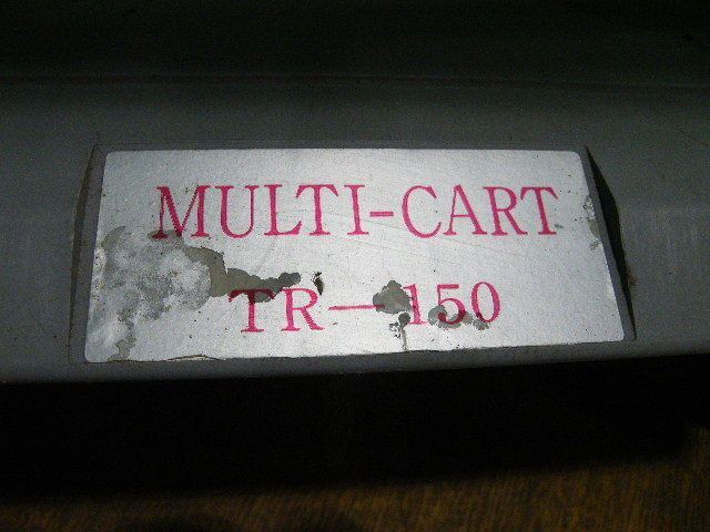 タイコー】マルチカート 2段 TR-150 (耐荷重：100kg（上）・150kg（下）) □C-1250 - メルカリ