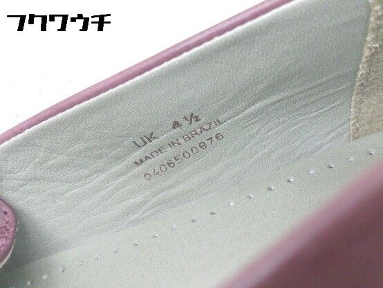 ◇ Clarks クラークス ローファー スリッポン シューズ サイズUK4 1/2 ワインレッド系 レディース 【1002801117139】