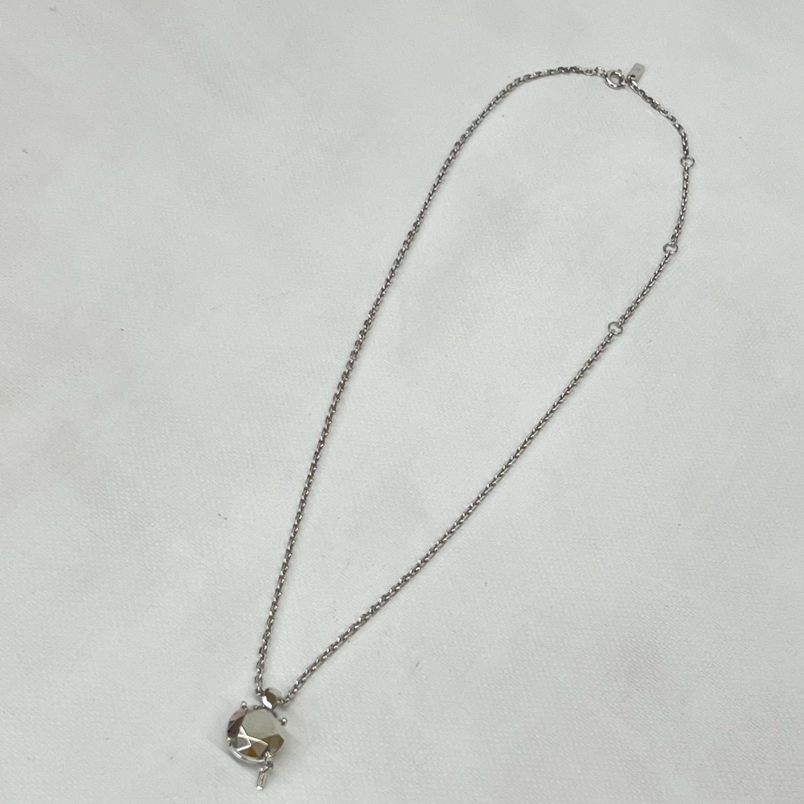 ☆□ DIESEL ディーゼル ネックレス ダオヤモンドカット