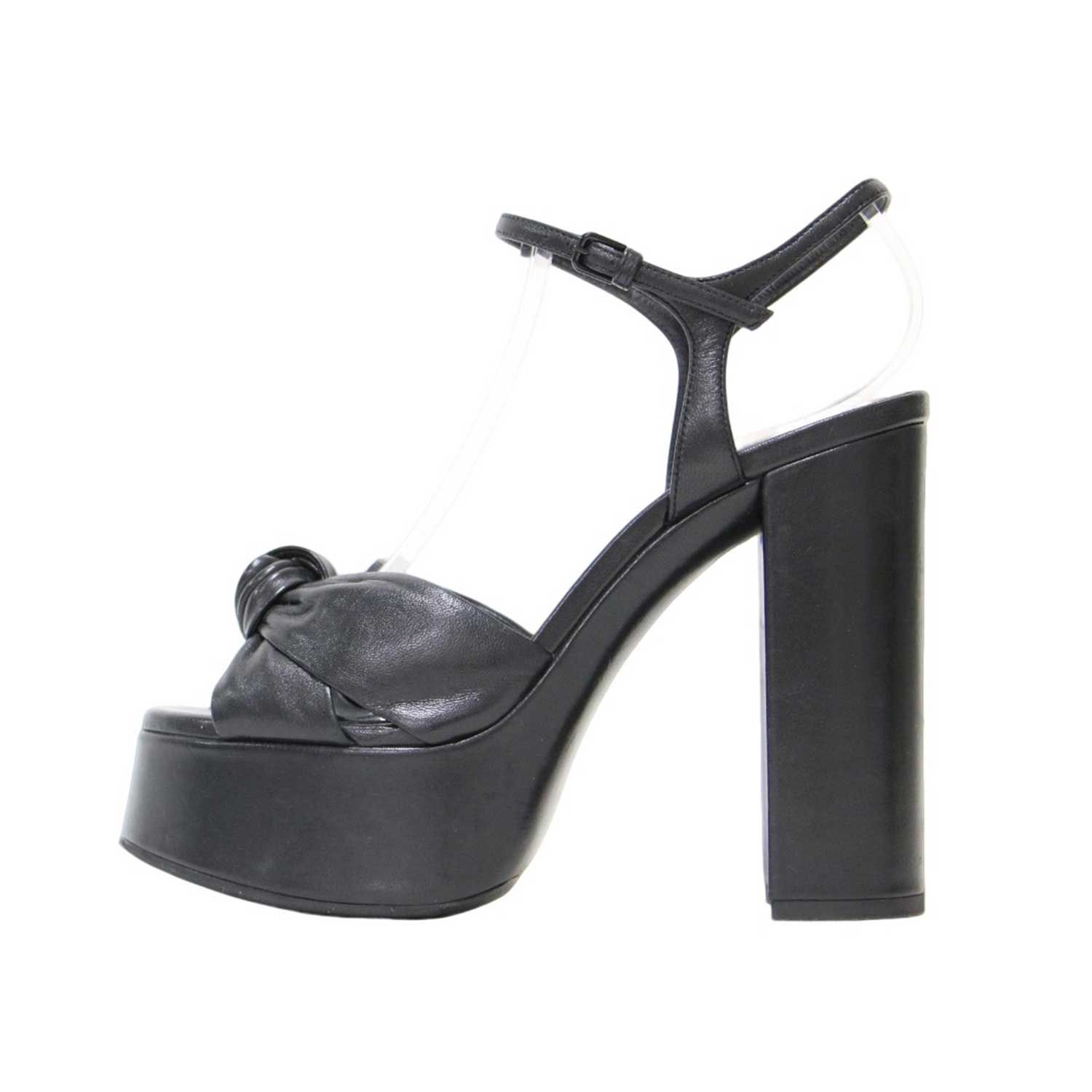 の 人気アイテムランキング パリ サンローラン PARIS LAURENT SAINT サンダル 黒 ブラック 靴