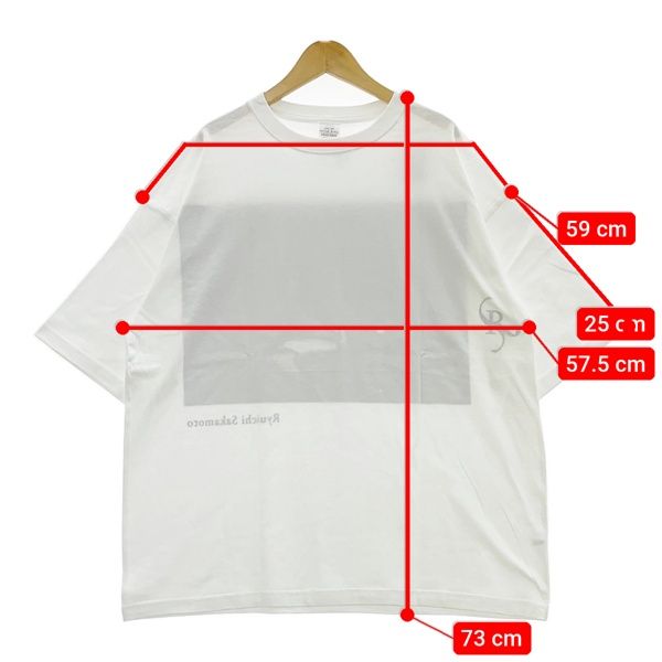 Ryuichi Sakamoto 坂本龍一 12 T-shirts 新品同様 Tシャツ 4/12 4月
