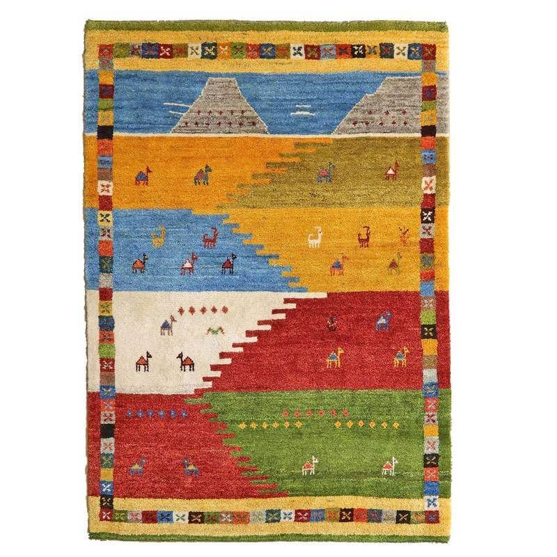 ギャッベ 153×107cm（BM-10248） ギャッベ | ペルシャ ハンドメイド ハウス