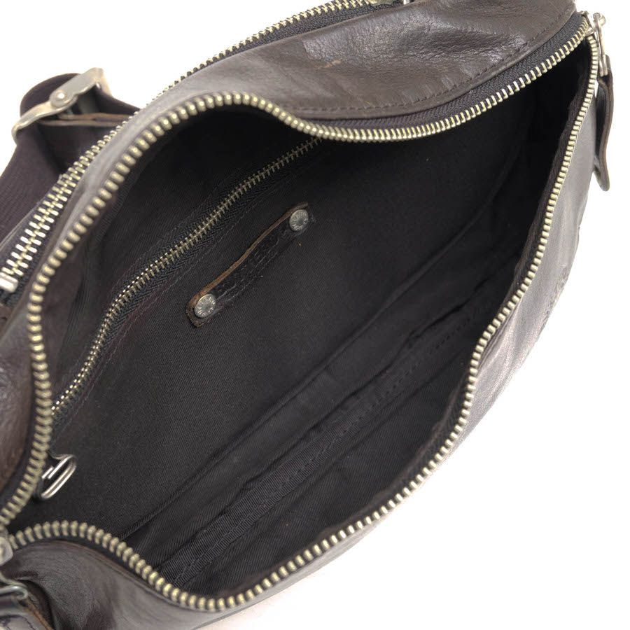 ブッテロ／BUTTERO バッグ ウエストバッグ 鞄 メンズ 男性 男性用レザー 革 本革 ブラック 黒 J14 BORSE ミニボストン - メルカリ