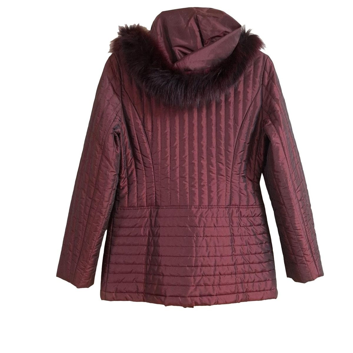 LANVIN(ランバン) コート サイズ38 M レディース - ボルドー