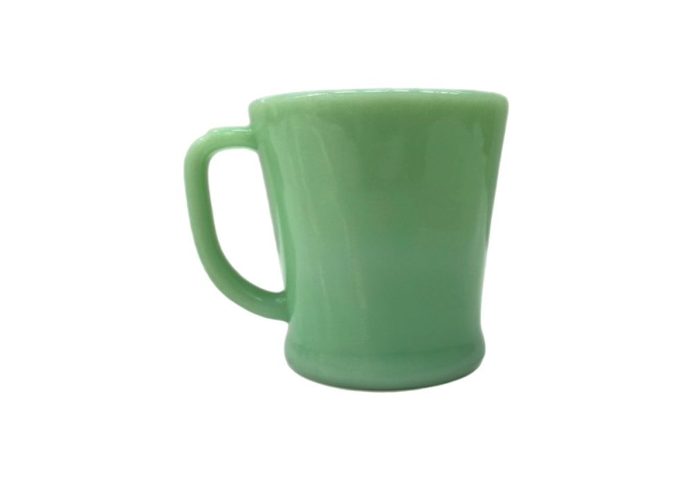 ファイアーキング Fire King 50 s Shaving Mug シェービング マグ ジェダイ Dハンドル 耐熱 マグカップ 緑 その他 無地 グリーン 104 Z 14