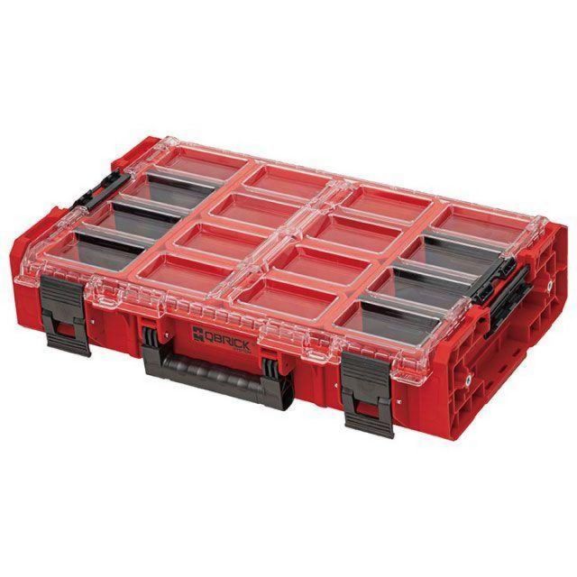 キューブリック QBRICK オーガナイザー XL 2.0 容量13.5L 赤 RED ORGQXL2CCZEPG003 QS1 ONE 工具 収納 道具入れ ツール ボックス