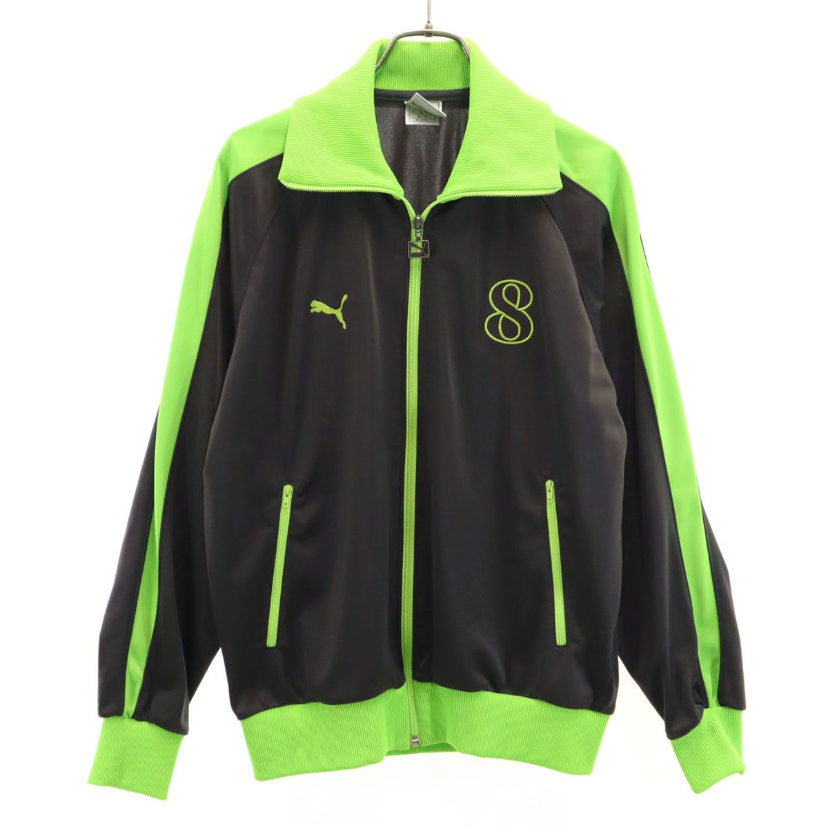 PUMA プーマ トラックジャケット M チャコールグレー ジャージ