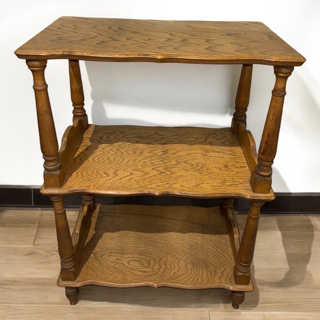 ☆カリモク コロニアル 電話台 FAX台 エントランスラック karimoku