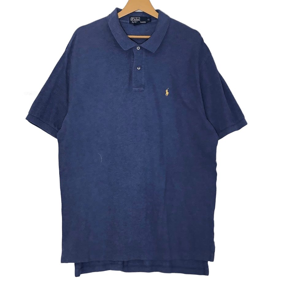 90s ポロ ラルフローレン 刺繍 New York ポロシャツ ブラック 古着 90s Polo by Ralph Lauren 黒ポロシャツ NEW YORK - メルカリ