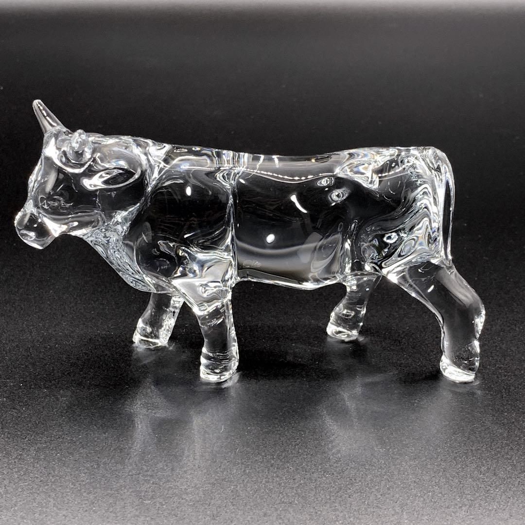 Baccarat バカラ Zodiac ゾディアック 干支 丑 牛 クリスタル フィギュ