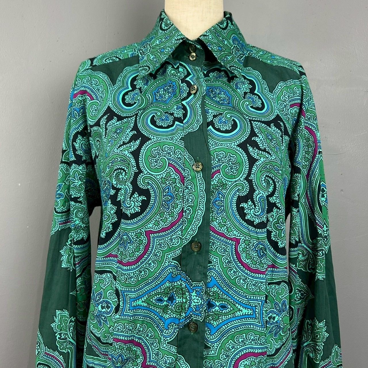 イタリア製 ETRO L/S Shirt Paisley エトロ 長袖シャツ ブラウス