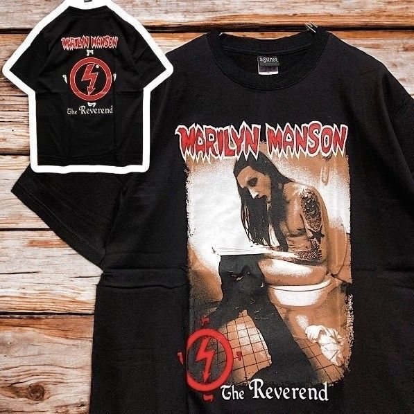 マリリンマンソン MARILYN MANSON トイレ Tシャツ tee ティー