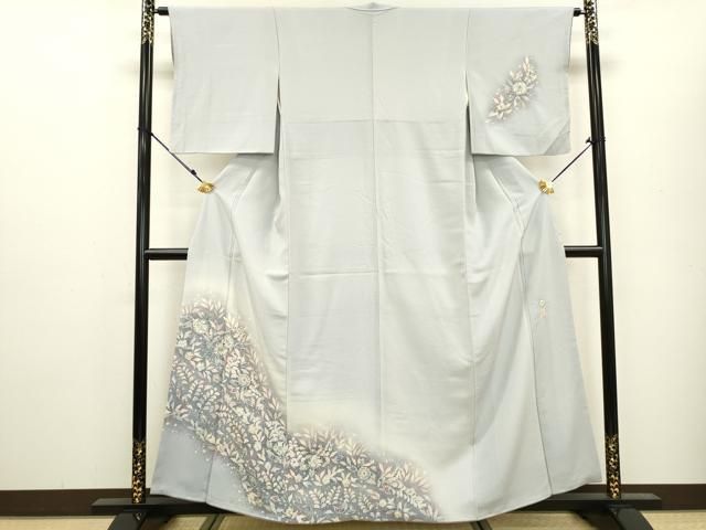 平和屋着物▽越後十日町の一流染匠 桐屋・翠山工房 訪問着 絞り