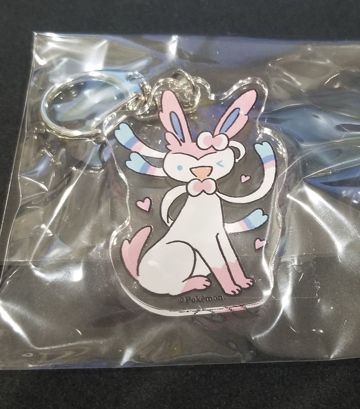 ポケモン ニンフィア キーホルダー】ポケモンタイム ニンフィア