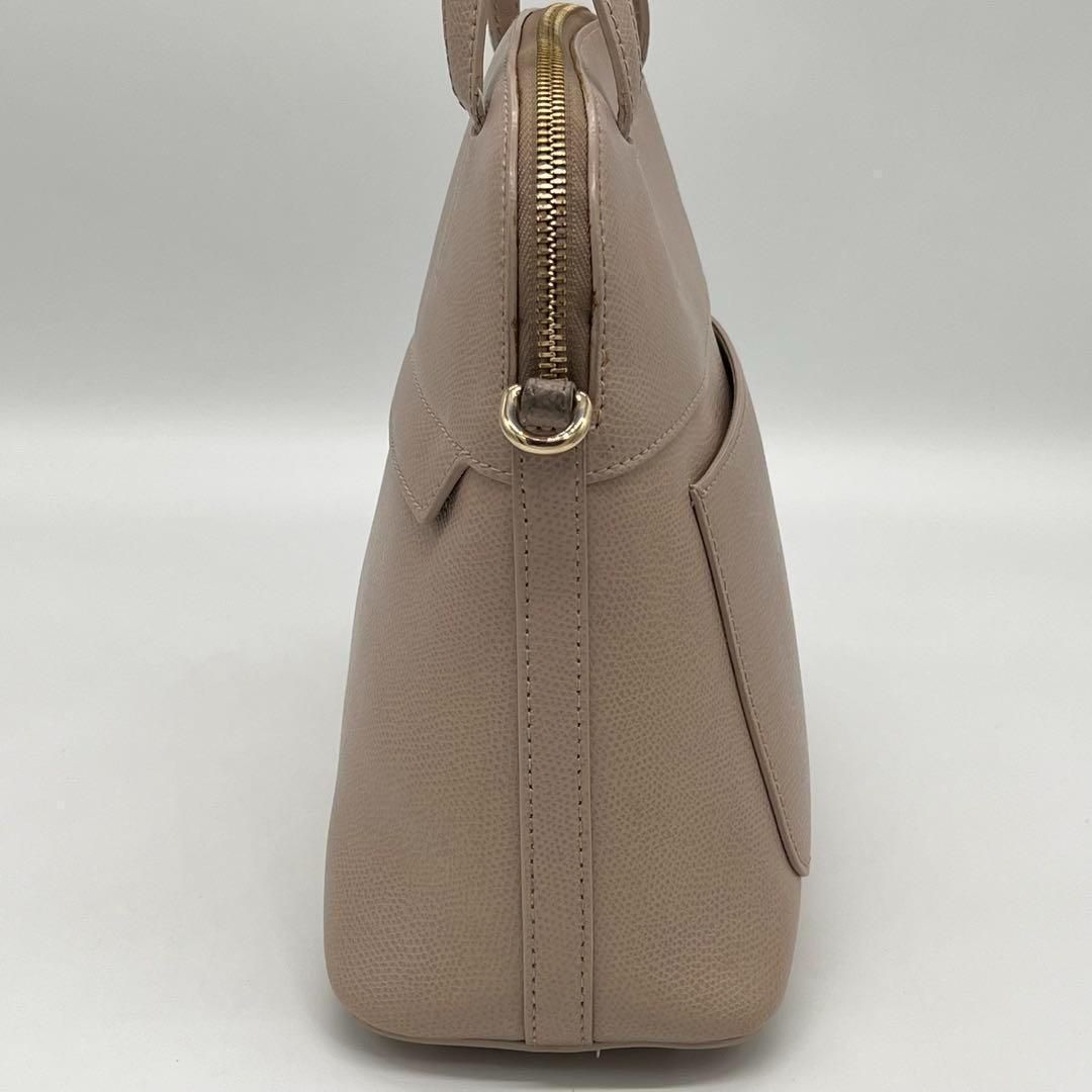 ✨️美品✨️FURLA PIPER ハンドバッグ 2way ドーム型 ベージュ ✨️美品✨️FURLA PIPER ハンドバッグ 2way ドーム型 ベージュ