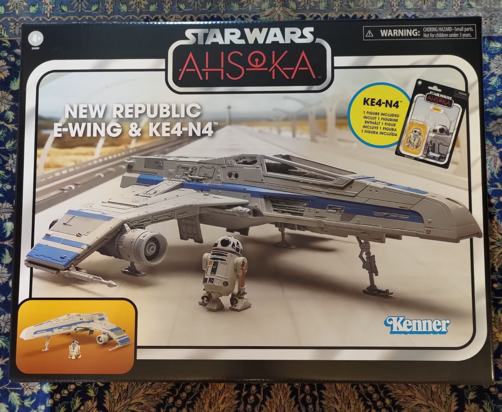 スター・ウォーズ ヴィンテージコレクション アソーカドラマ 新共和国のEウイング＆KE4-N4 New Republic E-Wing and KE4-N4 3 3/4-Inch Action Figure