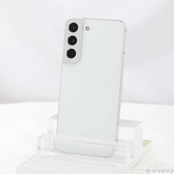 中古品〕 Galaxy S22 256GB ファントムホワイト SCG13 au SIM