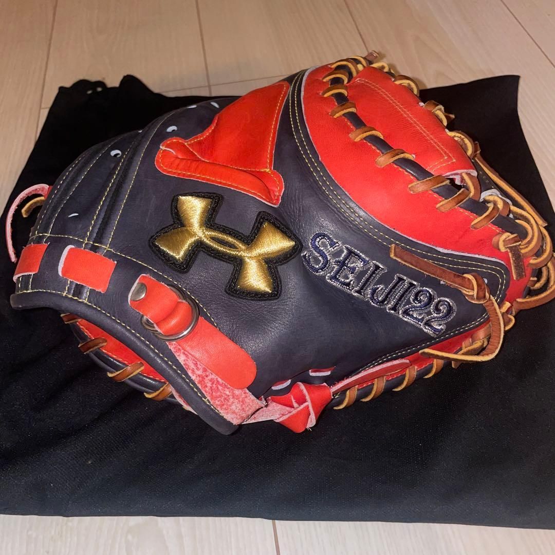 プロ支給品 ジャイアンツ キャッチャーミット 小林誠司選手