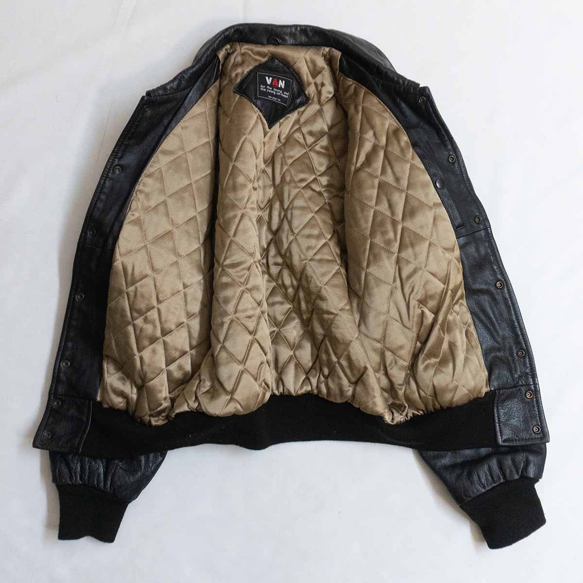 VANスタジャン Amazon | 18AW ヴァン ヂャケット VAN JAC 羊革 オール レザー