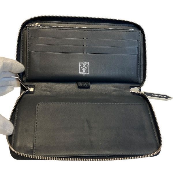 ルイヴィトン Louis Vuitton ダミエ 2017 アメリカズカップ N41631 ラウンドファスナー 2つ折り財布 メンズ【中古】 ルイヴィトン Louis Vuitton ダミエ 2017 アメリカズカップ N41631