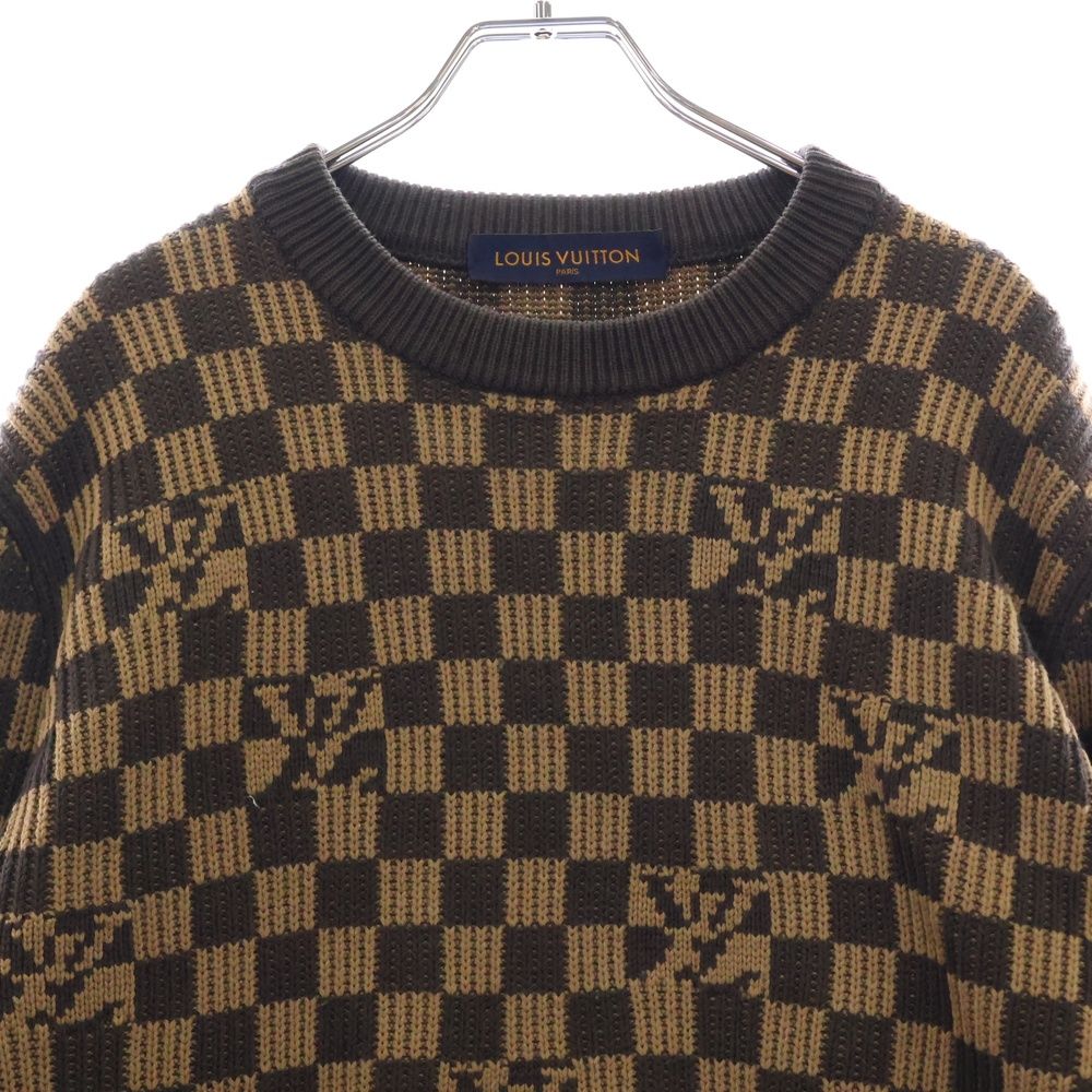 Louis Vuitton ルイヴィトンリブドデニム クルーネック 1A9703