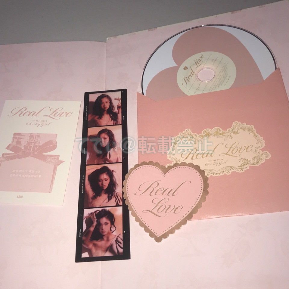 OH MY GIRL 直筆サイン「Real Love」Fruity ver.CD