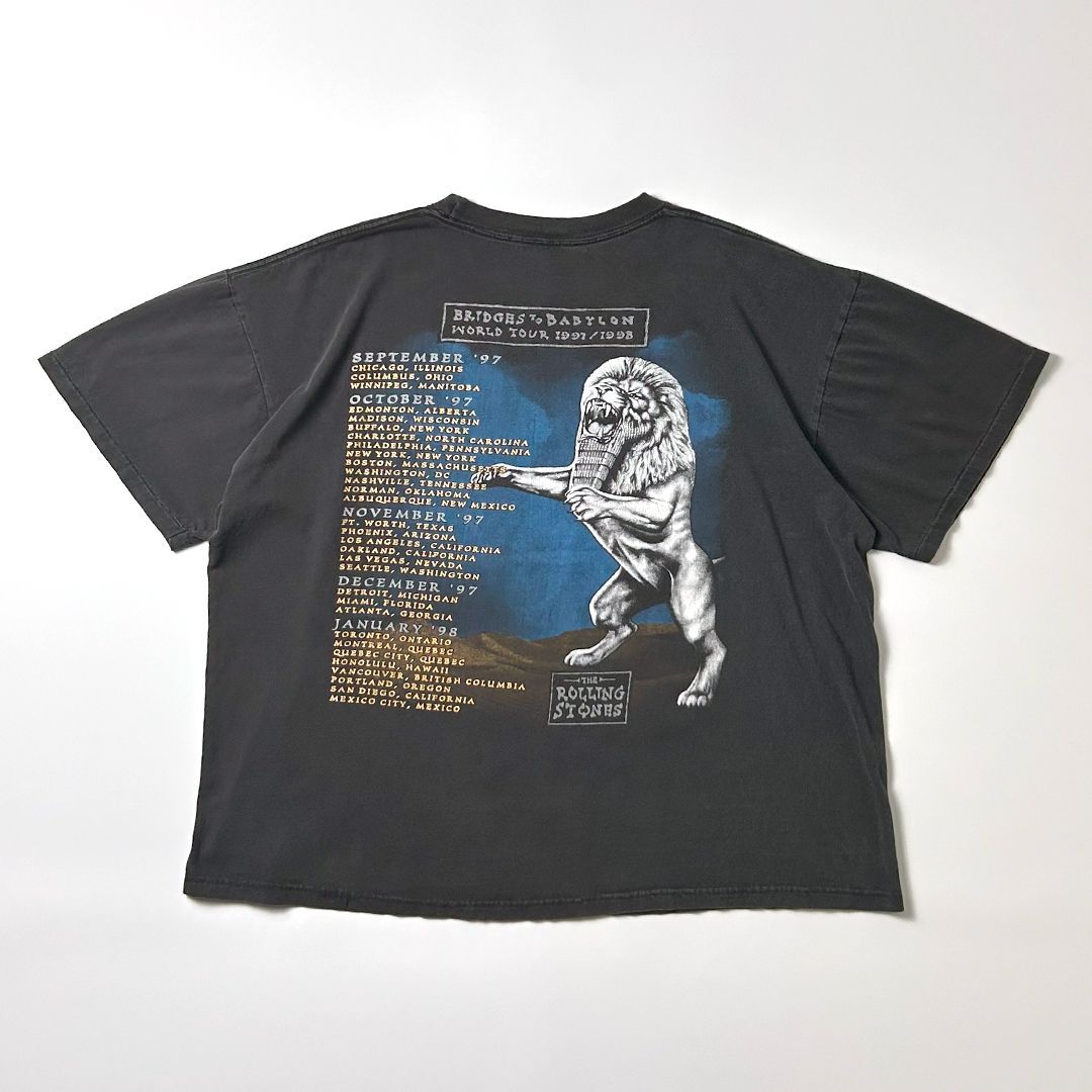 The Rolling Stones バンドTシャツ XL BRIDGES TO BABYLON The Rolling Stones バンドTシャツ XL BRIDGES TO BABYLON