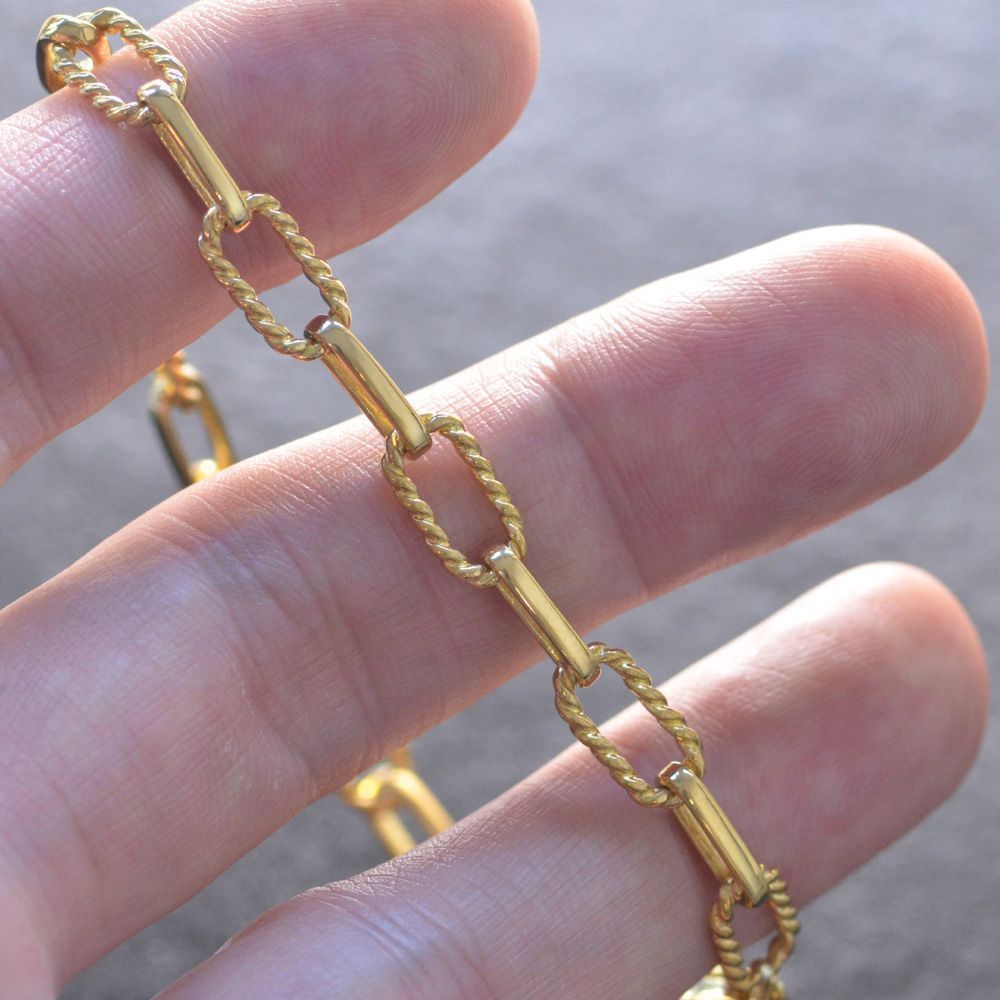 24K 24金 ゴールド チェーンブレスレット 足金999刻印入り 24K 24金 ゴールド チェーンブレスレット 足金999刻印入り 楽天市場