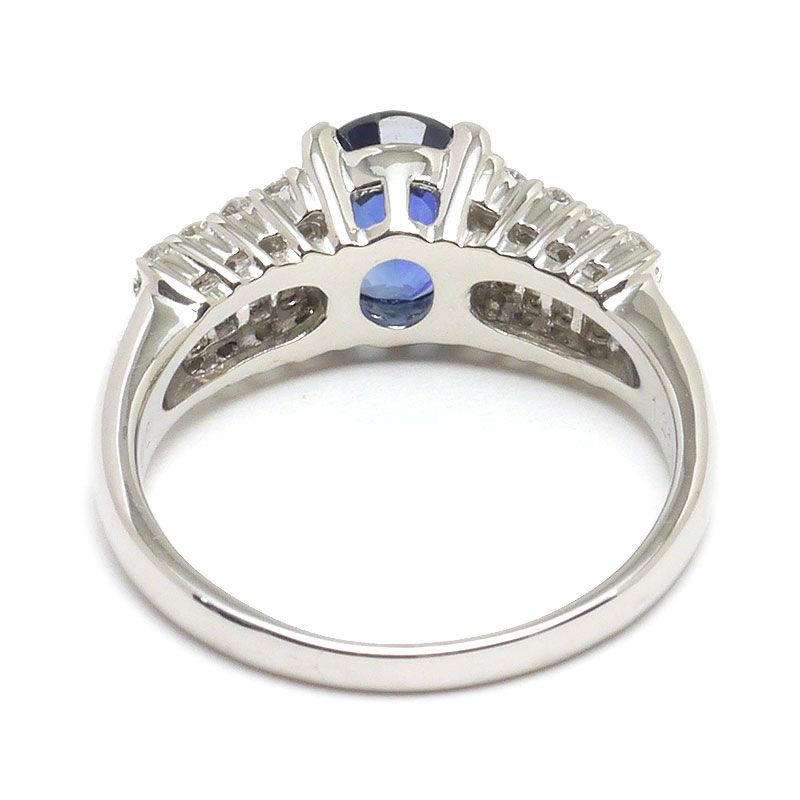 BELLESIORA K18 0.42ct ダイヤハーフエタニティリング 11号