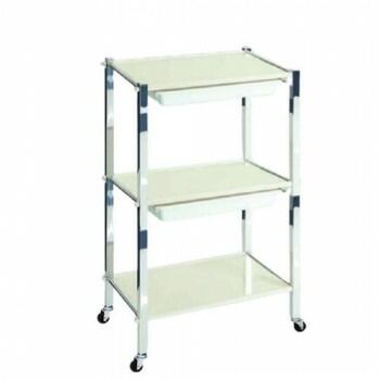 高田ベッド製作所 TRツーゴン キャスター付き スチールワゴン TB-36-01