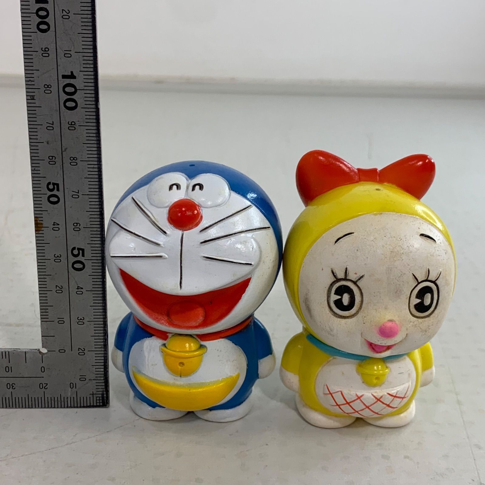 希少 昭和54年 1979年 ドラえもん ドラミちゃん 協和銀行 貯金箱 ソフビ 希少 昭和54年 1979年 ドラえもん ドラミちゃん 協和銀行 貯金箱