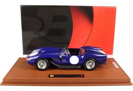 中古】ミニカー 1/18 Ferrari 250 Testarossa 1957(ブルー) ケース無