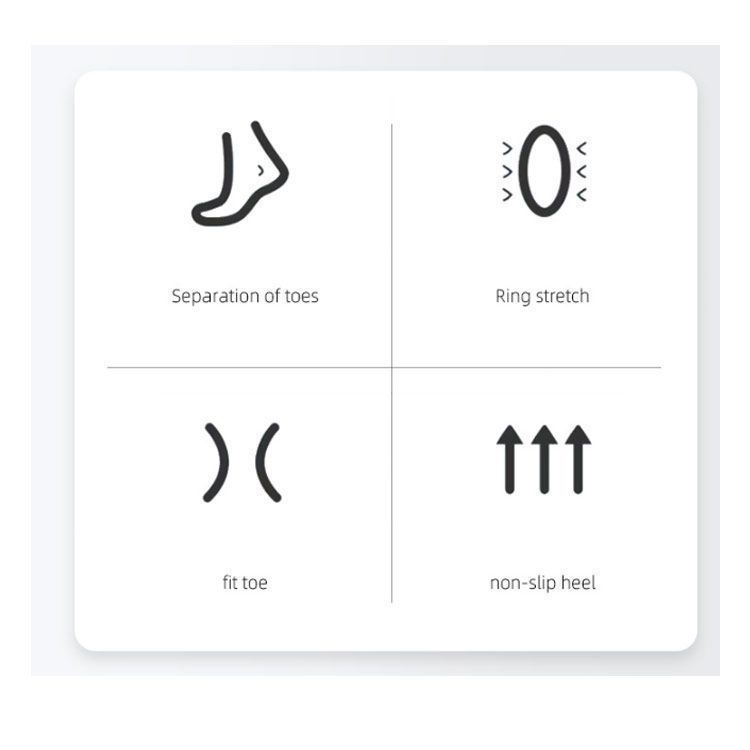 外反母趾サポーター 内反小趾サポーター