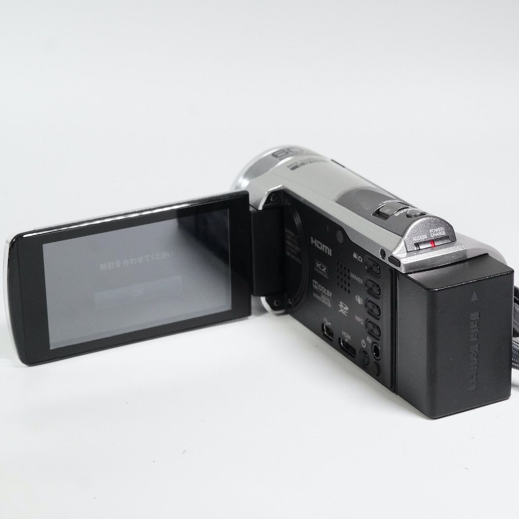JVC Victor Everio GZ-HM199-S シルバー ビデオカメラ