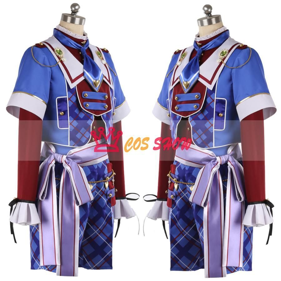 美容 あんさんぶるスターズ! あんスタ 発展途上の愛らしさ 白鳥藍良 しらとりあいら コスプレ衣装 オーダーメイド製作 帽子付き cosplay 仮 容易な